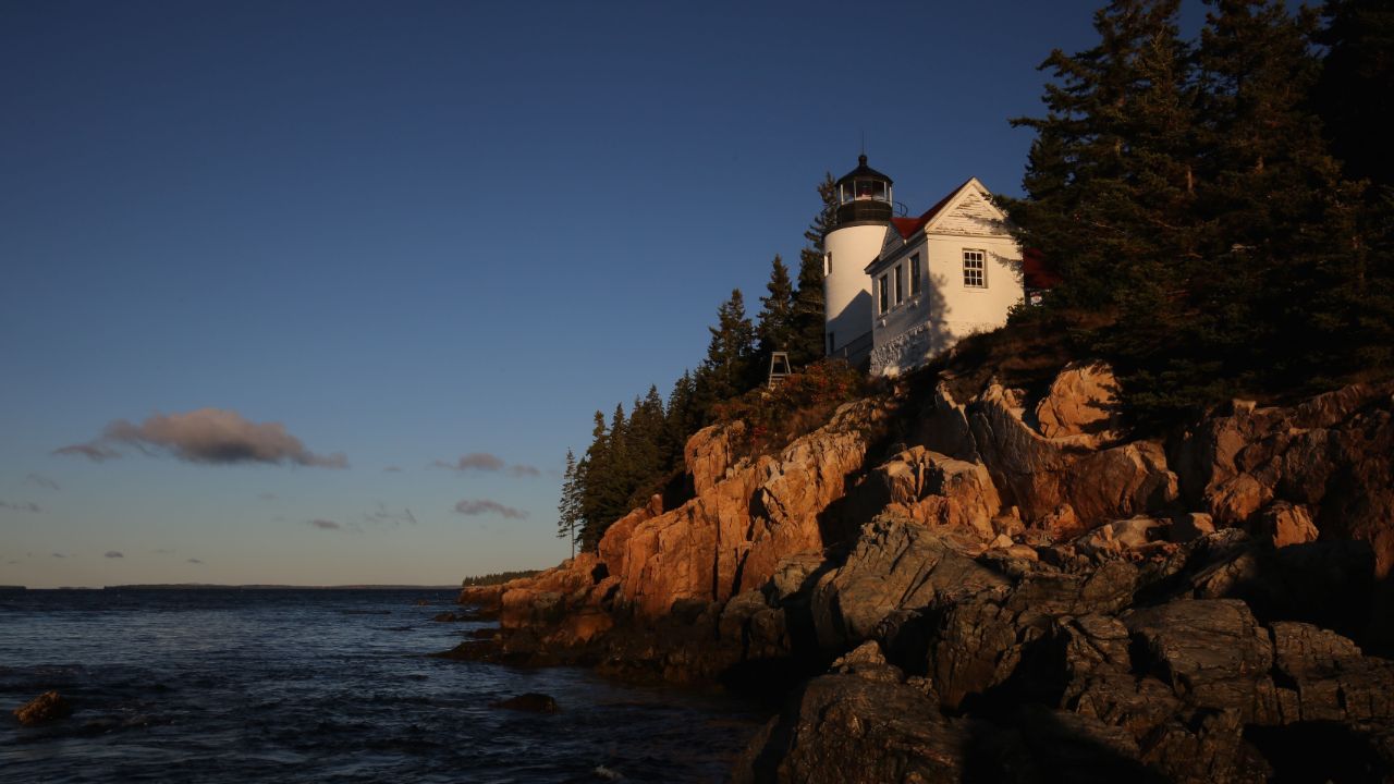 The Bass Harbor Head Lighthouse is a popular spot for sunrise and sunset photos.